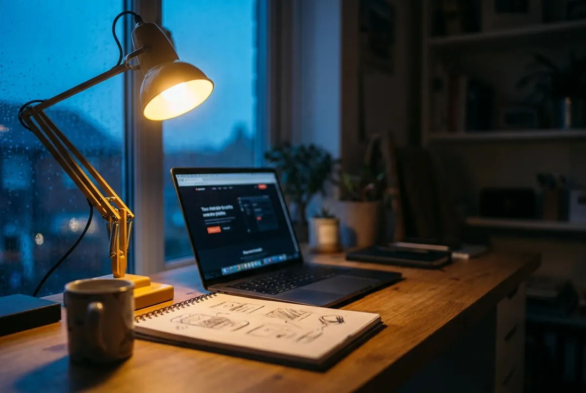 Referenz: Modernes Webdesign am Arbeitsplatz